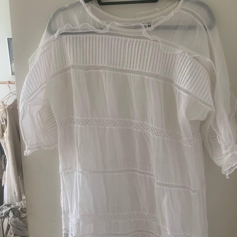 | white Isabel marent dress